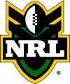 Het logo van de NRL de National Rugby League.