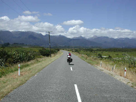 Nieuw-Zeeland is een paradijs voor fietsers.