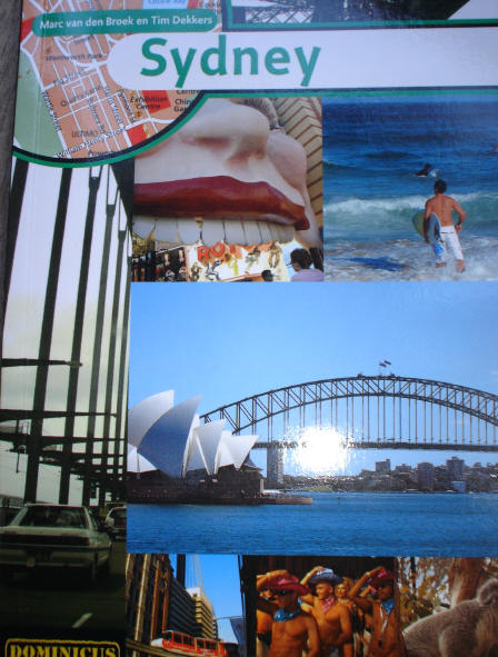 Het omslag van de stedengids Sydney.
