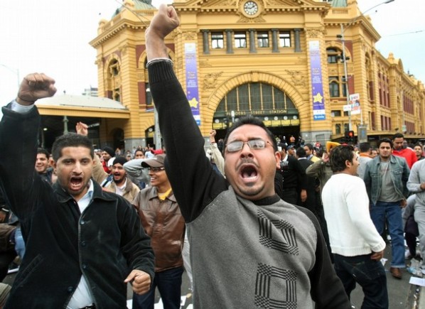 Afgelopen juni kwamen de studenten uit India in het centrum van Melbourne op opstand.