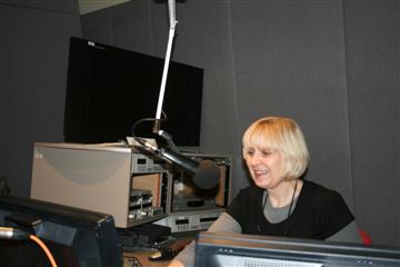 Yvonne Davis tijdens het interview.